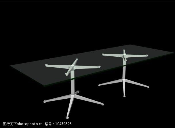 3d设计源文件3D桌子模型图片